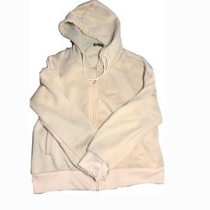 shein sand zip up hoodie